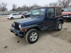 Jeep Wrangler / tj Sport Vehiculos salvage en venta: 2001 Jeep Wrangler / TJ Sport