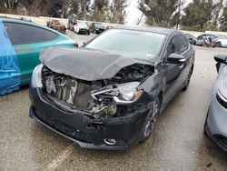 Salvage cars for sale at Van Nuys, CA auction: 2017 Nissan Sentra SR Turbo