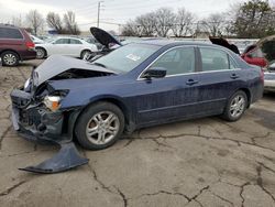 Honda salvage cars for sale: 2006 Honda Accord SE