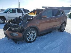 Salvage cars for sale at Nisku, AB auction: 2017 Ford Escape SE