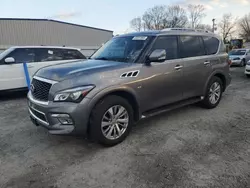 Infiniti salvage cars for sale: 2017 Infiniti QX80 Base