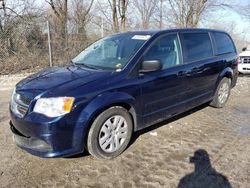 Salvage cars for sale at Cicero, IN auction: 2017 Dodge Grand Caravan SE