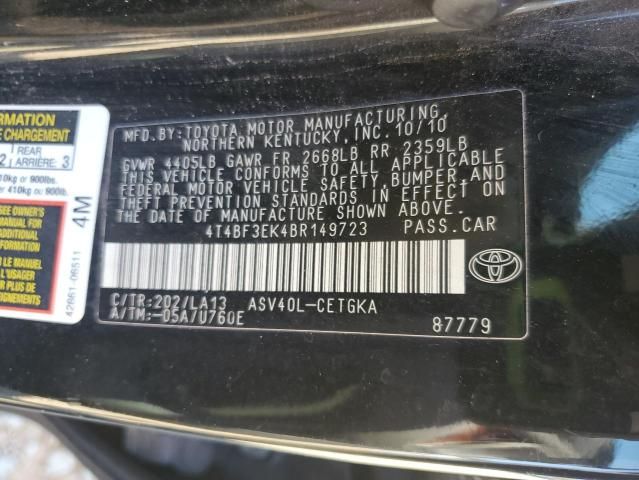 2011 Toyota Camry Base