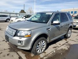 Land Rover salvage cars for sale: 2013 Land Rover LR2 HSE