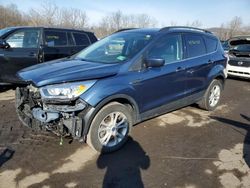 Salvage cars for sale at Marlboro, NY auction: 2018 Ford Escape SEL