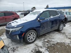 2022 Chevrolet Equinox LT en venta en Woodhaven, MI