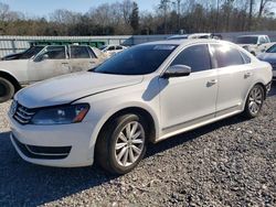 Salvage cars for sale at Augusta, GA auction: 2013 Volkswagen Passat SEL