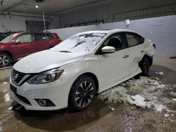 Salvage cars for sale at Candia, NH auction: 2016 Nissan Sentra S