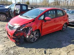 Salvage cars for sale at auction: 2018 Honda FIT EX