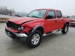 Salvage cars for sale at Cahokia Heights, IL auction: 2002 Toyota Tacoma Double Cab