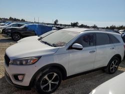 Salvage cars for sale at West Palm Beach, FL auction: 2018 KIA Sorento EX