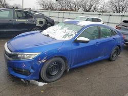 Salvage cars for sale at Moraine, OH auction: 2018 Honda Civic LX