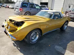 Salvage cars for sale at Savannah, GA auction: 1971 Chevrolet Corvette