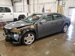 Salvage cars for sale at Franklin, WI auction: 2009 Chevrolet Malibu 2LT