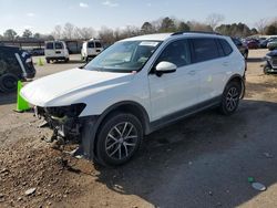 Volkswagen salvage cars for sale: 2021 Volkswagen Tiguan SE