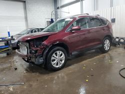 Salvage cars for sale at Ham Lake, MN auction: 2014 Honda CR-V EXL