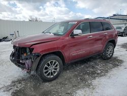 Salvage cars for sale at Albany, NY auction: 2014 Jeep Grand Cherokee Limited