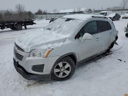 Salvage cars for sale at Columbia Station, OH auction: 2016 Chevrolet Trax 1LT