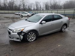 Salvage cars for sale at Ellwood City, PA auction: 2015 Chevrolet Malibu LTZ