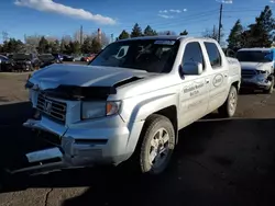 Honda Ridgeline salvage cars for sale: 2006 Honda Ridgeline RTS