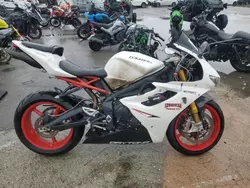 Salvage motorcycles for sale at Sun Valley, CA auction: 2013 Triumph 2013 Triumph Motorcycle Daytona 675