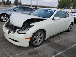 Salvage cars for sale at Rancho Cucamonga, CA auction: 2006 Infiniti G35