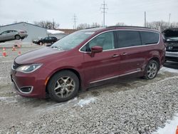 Chrysler salvage cars for sale: 2017 Chrysler Pacifica Touring L