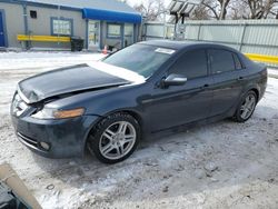 Salvage cars for sale from Copart Wichita, KS: 2007 Acura TL