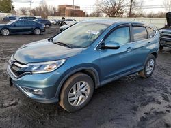 Salvage cars for sale at New Britain, CT auction: 2016 Honda CR-V EX