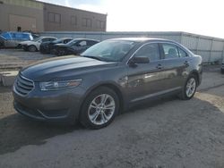 Salvage cars for sale at Kansas City, KS auction: 2017 Ford Taurus SE