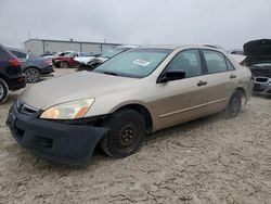 Salvage cars for sale at Haslet, TX auction: 2006 Honda Accord Value