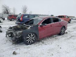 Salvage cars for sale at Appleton, WI auction: 2017 Chevrolet Malibu LT