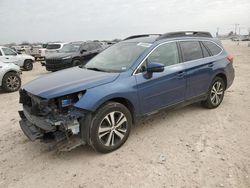 Salvage cars for sale at San Antonio, TX auction: 2019 Subaru Outback 3.6R Limited