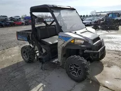 Vehiculos salvage en venta de Copart Eldridge, IA: 2017 Polaris Ranger XP 900 EPS