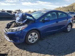 Salvage cars for sale at Colton, CA auction: 2018 KIA Forte LX