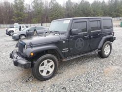 Jeep Wrangler Unlimited Sport salvage cars for sale: 2016 Jeep Wrangler Unlimited Sport