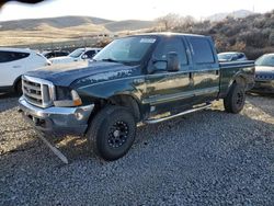 Salvage cars for sale at Reno, NV auction: 2002 Ford F250 Super Duty