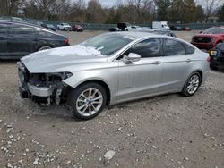 Salvage cars for sale at Madisonville, TN auction: 2019 Ford Fusion SEL