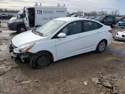 Salvage cars for sale at Kansas City, KS auction: 2017 Hyundai Accent SE