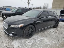 Lincoln Continental Vehiculos salvage en venta: 2017 Lincoln Continental Reserve