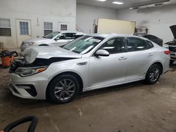 Salvage cars for sale at Davison, MI auction: 2020 KIA Optima LX