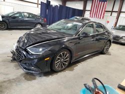 Salvage cars for sale at Byron, GA auction: 2021 Hyundai Sonata Limited