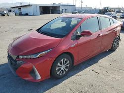 Toyota salvage cars for sale: 2021 Toyota Prius Prime LE