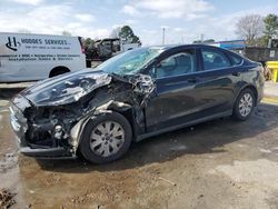 Salvage cars for sale at Shreveport, LA auction: 2014 Ford Fusion S