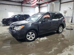 Salvage cars for sale at Albany, NY auction: 2015 Subaru Forester 2.5I Premium