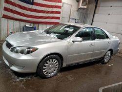 Salvage cars for sale at Lyman, ME auction: 2005 Toyota Camry LE