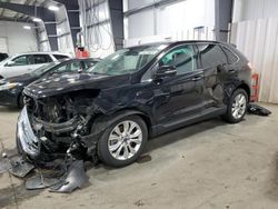 Salvage cars for sale at Ham Lake, MN auction: 2022 Ford Edge Titanium