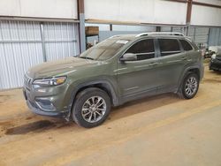 Salvage cars for sale at Mocksville, NC auction: 2020 Jeep Cherokee Latitude Plus