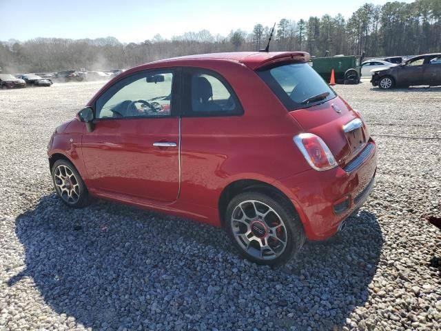 2012 Fiat 500 Sport