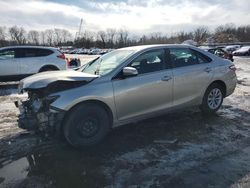 Salvage cars for sale at New Britain, CT auction: 2017 Toyota Camry LE